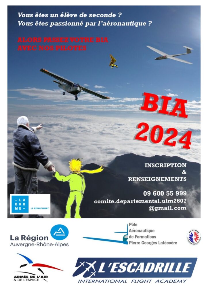 Escadrille partenaire du BIA 2024, aéronautique